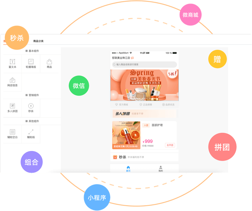 哲联美业数字营销系统