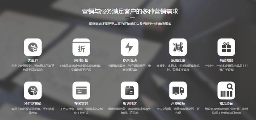 雷铭B2B2C电商系统