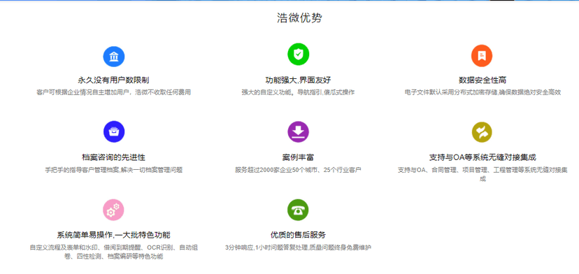 浩微档案管理系统
