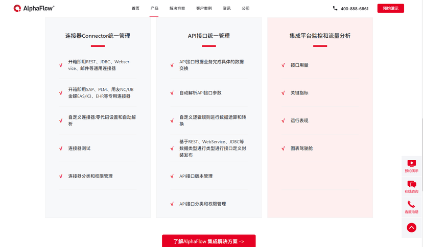 AlphaFlow iPaaS 流程集成平台