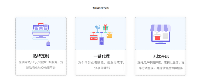 智子云-智店社交电商平台