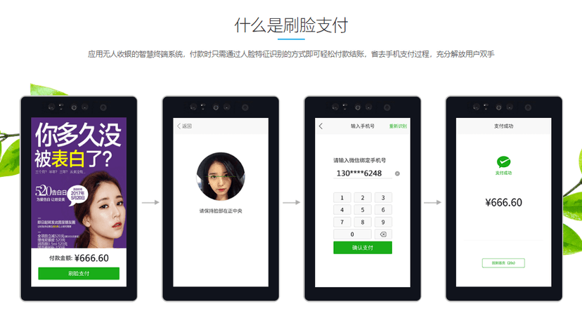 讯码付-微信刷脸