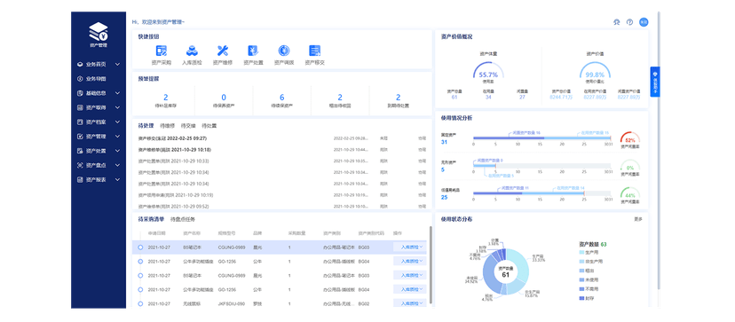 致远互联资产管理平台