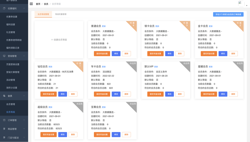 TIMING客户忠诚管理平台
