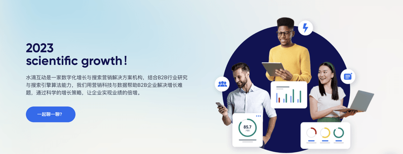 水滴互动B2B-出海获客优化工具