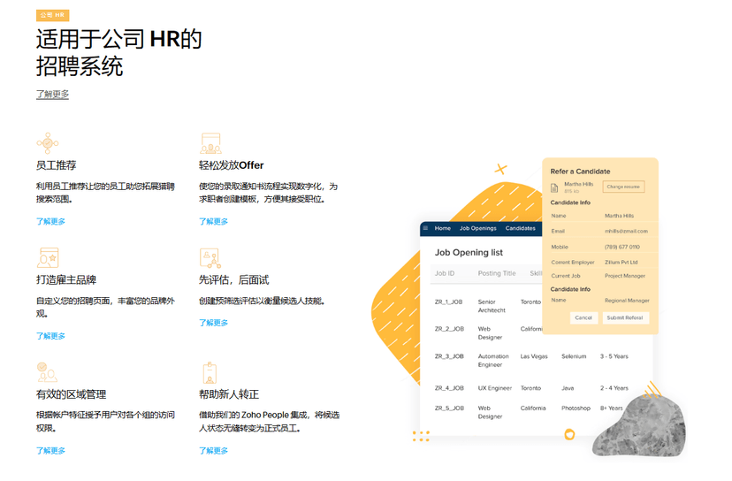 Zoho Recruit