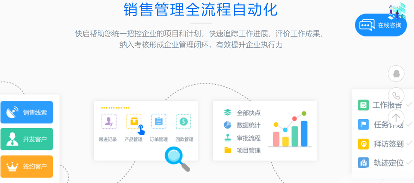 快启销售云平台