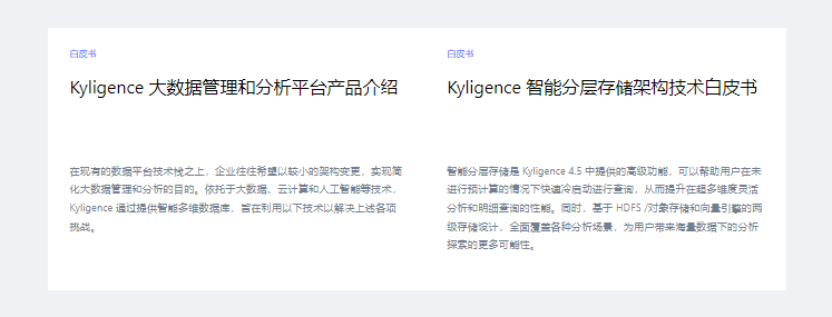 Kyligence-数据分析代运营