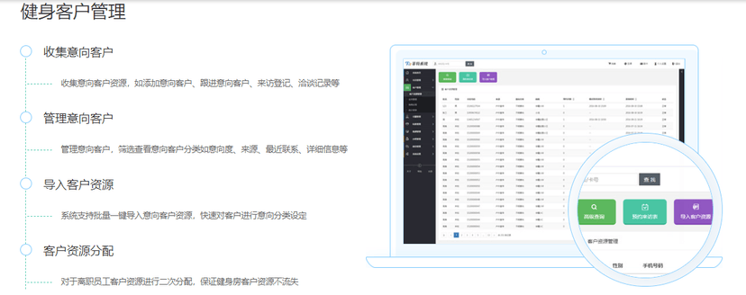 菲特健身管理系统
