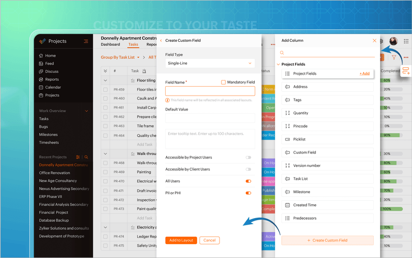 Zoho Projects