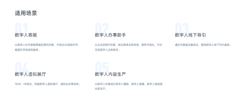 蚂蚁数字人平台