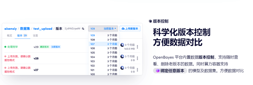 Openbayes-数据仓库