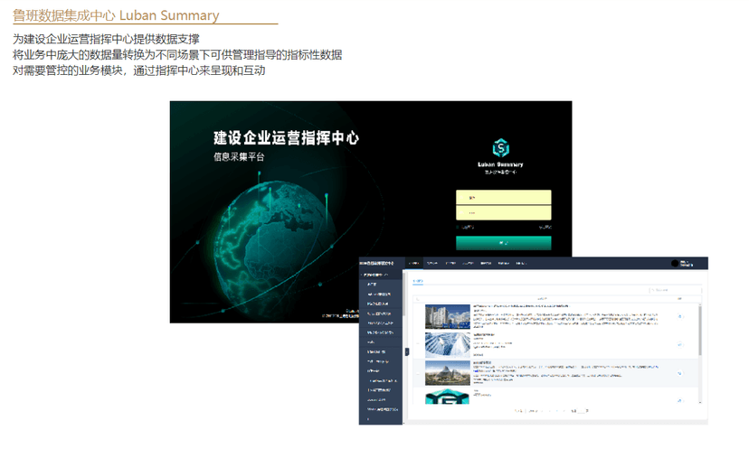 鲁班软件-运营指挥中心