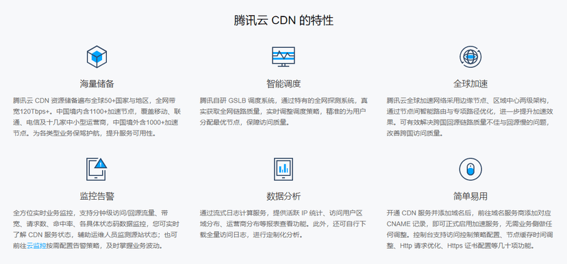腾讯云-分发网络