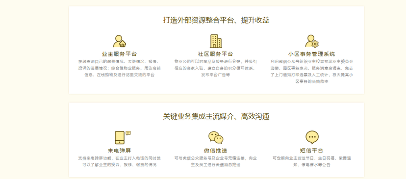 蓝海灵豚物业管理系统