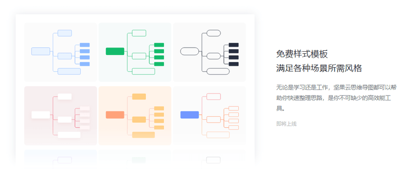 坚果云思维导图