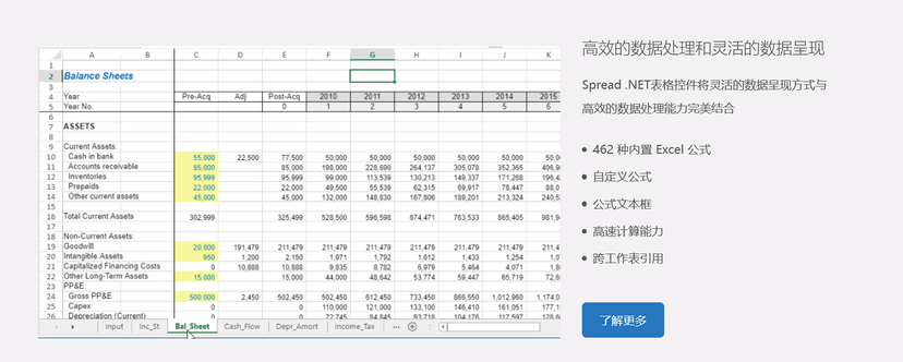 Spread .NET