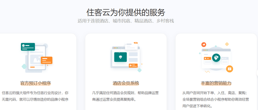 住客云会员系统