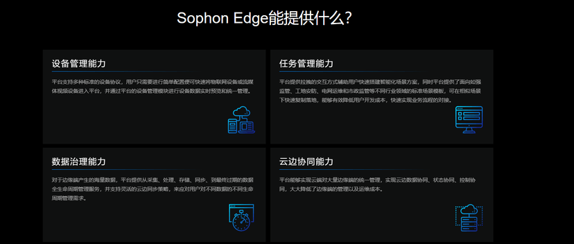 Sophon Edge星环边缘计算平台